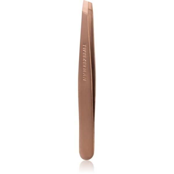 Tweezerman Studio Collection pensete cu varfurile tesite Rose Gold 1 buc-ro