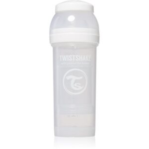 Twistshake Anti-Colic biberon pentru sugari White 2 m+ 260 ml-Țena