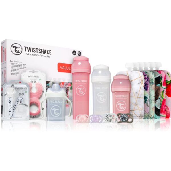 Twistshake Bottle Set set pentru copii for Girls-ro