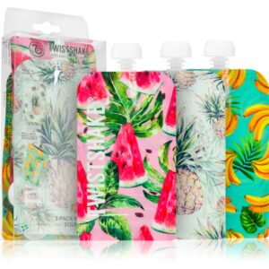 Twistshake Squeeze Fruit săculeț pentru mâncare 3x220 ml-Țena