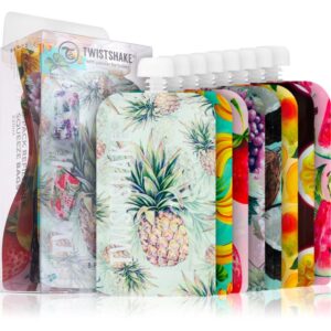 Twistshake Squeeze Fruit săculeț pentru mâncare 8x220 ml-Țena