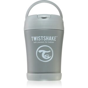 Twistshake Stainless Steel Food Container Grey termos pentru mâncare 350 ml-Țena