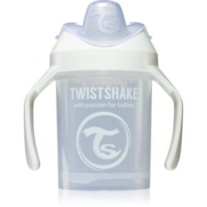 Twistshake Training Cup White cană pentru antrenament 230 ml-ro