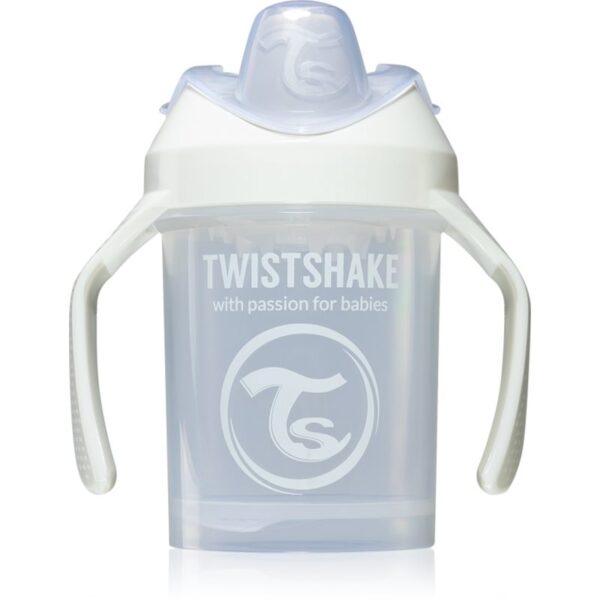 Twistshake Training Cup White cană pentru antrenament 230 ml-ro