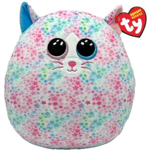 Ty Squishy Beanies Emma pernuță de pluș Multicolor Cat 3y+ 30 cm-ro