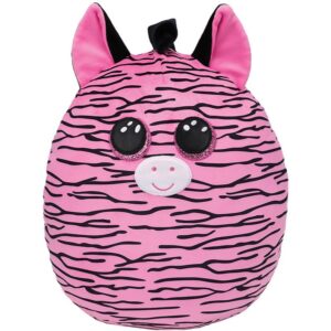 Ty Squishy Beanies Zoey pernuță de pluș Pink Zebra 3y+ 22 cm-ro