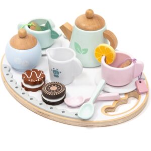 UMU Toys Afternoon Tea Set jucărie cu activități din lemn 3y+ 1 buc-ro