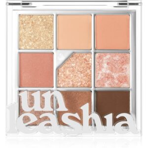 Unleashia Glitterpedia Eye Palette paletă cu farduri de ochi culoare No.3 All of Coral Pink 6.2 g-ro