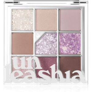 Unleashia Glitterpedia Eye Palette paletă cu farduri de ochi culoare No.4 All of Lavender Fog 6.2 g-ro