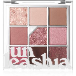 Unleashia Glitterpedia Eye Palette paletă cu farduri de ochi culoare No.5 All of Dusty Rose 6.2 g-ro