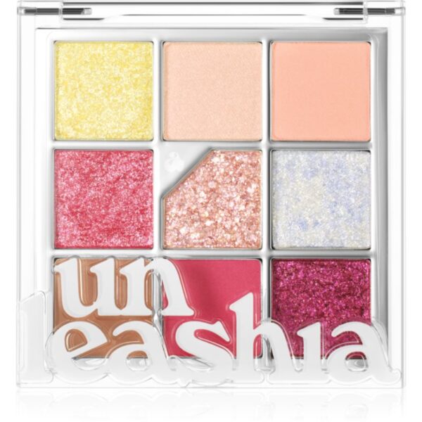 Unleashia Glitterpedia Eye Palette paletă cu farduri de ochi culoare No.7 All of Peach Ade 6.2 g-ro