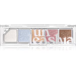 Unleashia Mood Shower Face Palette paletă cu farduri de ochi și iluminator culoare NO.101 Ballerino 1 buc-ro