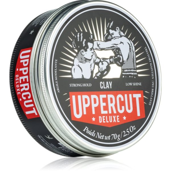Uppercut Deluxe Clay argilă styling cu fixare foarte puternică pentru barbati 70 g-ro