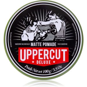 Uppercut Deluxe Matt Pomade gel modelator pentru coafura pentru păr pentru bărbați 100 g-Țena