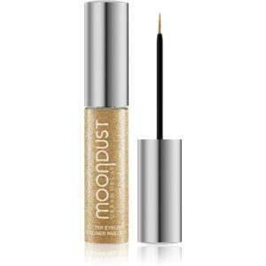 Urban Decay Moondust Liquid Glitter Eyeliner tus de ochi cu particule stralucitoare culoare Midnight Cowboy 7