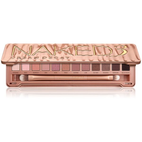 Urban Decay Naked3 paleta farduri de ochi cu pensula 12x1