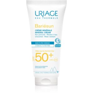 Uriage Bariésun Mineral Cream SPF 50+ crema de fata cu minerale pentru protectie SPF 50+ rezistent la apă 100 ml-ro