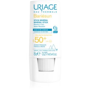 Uriage Bariésun Mineral Stick SPF 50+ baton de protecție minerală pe zonele sensibile SPF 50+ 8 g-ro