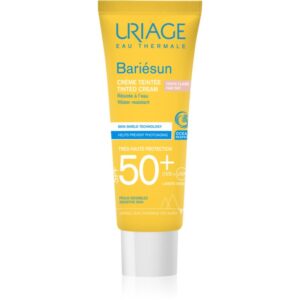Uriage Bariésun Tinted Cream SPF 50+ crema de fata cu efect de protectie SPF 50+ culoare Fair tint 50 ml-Țena