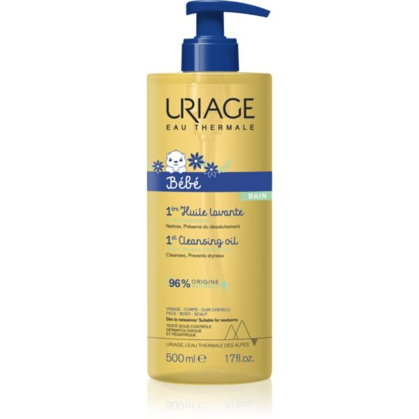 Uriage Bébé 1st Cleansing Oil ulei de curatare hranitor pentru copii 500 ml-ro