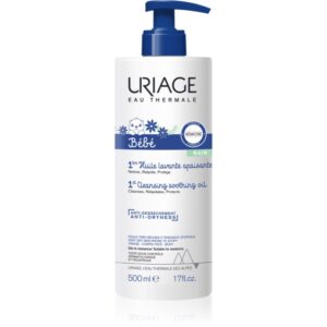 Uriage Bébé 1st Cleansing Soothing Oil ulei calmant pentru curatare pentru piele uscata spre atopica 500 ml-ro