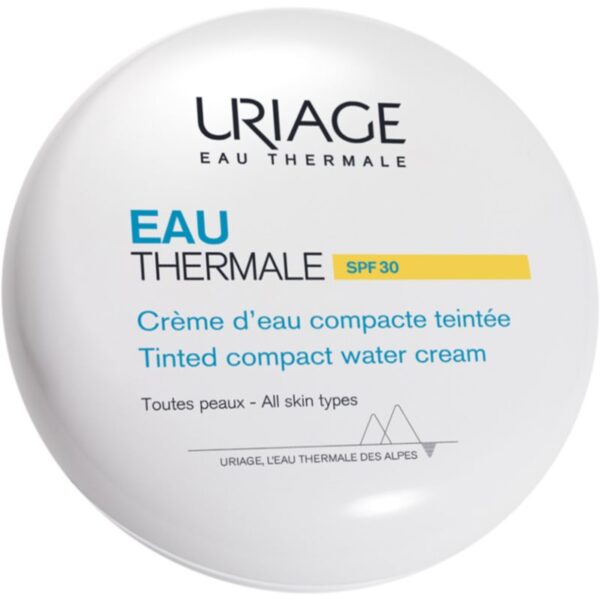 Uriage Eau Thermale Water Cream Tinted Compact SPF 30 pulbere catifelata pentru uniformizarea nuantei tenului 10 g-ro