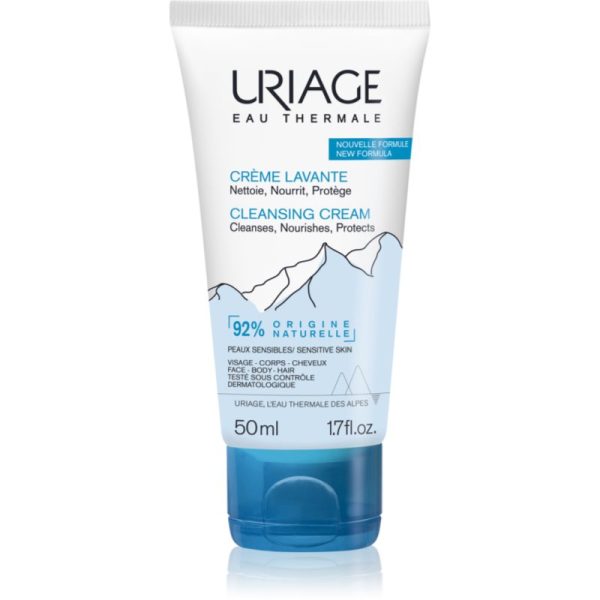 Uriage Hygiène Cleansing Cream crema de curatare nutritiva corp si fata 50 ml-ro