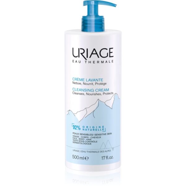 Uriage Hygiène Cleansing Cream crema de curatare nutritiva corp si fata 500 ml-ro