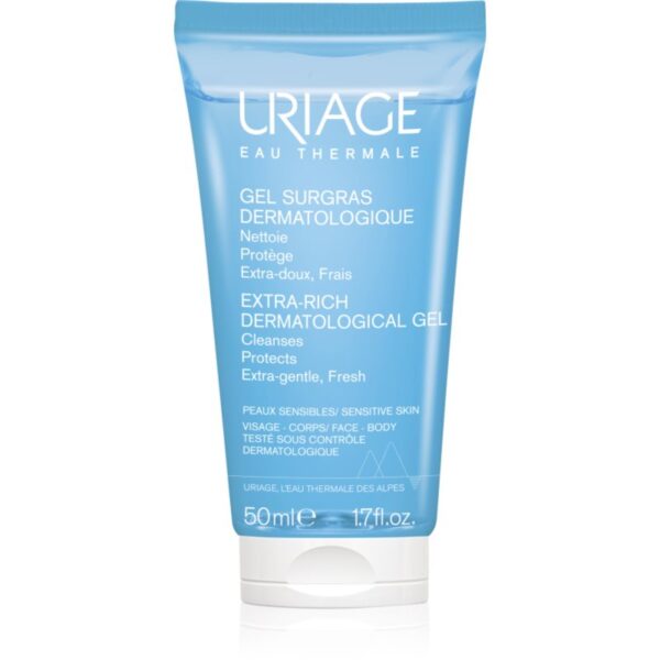 Uriage Hygiène Extra-Rich Dermatological Gel gel de curățare pentru fata si corp 50 ml-Țena