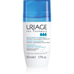 Uriage Hygiène Power3 Deodorant Deodorant roll-on impotriva petelor albe si galbene 50 ml-ro