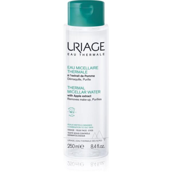 Uriage Hygiène Thermal Micellar Water - Combination to Oily Skin apa pentru curatare cu particule micele pentru piele mixta spre grasa 250 ml-ro