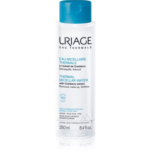 Uriage Hygiène Thermal Micellar Water - Normal to Dry Skin apa pentru curatare cu particule micele pentru ten normal spre uscat 250 ml-ro