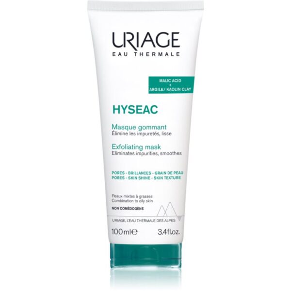 Uriage Hyséac Exfoliating Mask masca exfolianta pentru ten gras și mixt 100 ml-ro
