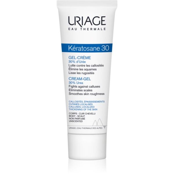 Uriage Kératosane 30 Cream-Gel gel crema hidratant 75 ml-Țena