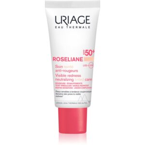 Uriage Roseliane CC Cream SPF 50+ cremă CC împotriva roșeții tenului SPF 50+ culoare Light Tint 40 ml-Țena