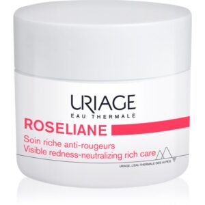Uriage Roseliane Visible Redness-Neutralizing Rich Care crema calmanta împotriva roșeții tenului 50 ml-Țena