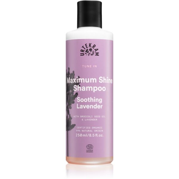 Urtekram Soothing Lavender sampon cu efect calmant pentru un par stralucitor si catifelat 250 ml-ro