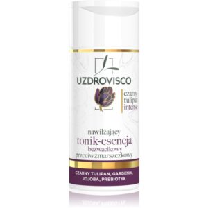 Uzdrovisco Black Tulip Intense Moisturizing Tonic-Essence tonic pentru hidratarea pielii pentru ten matur 150 ml-Țena