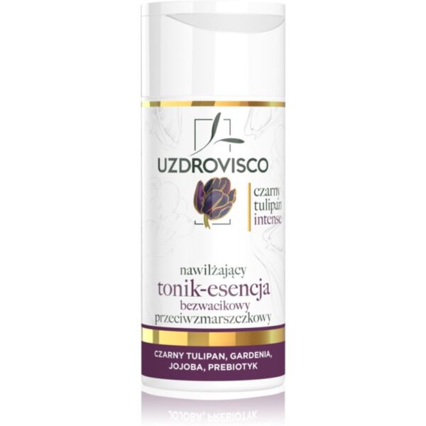 Uzdrovisco Black Tulip Intense Moisturizing Tonic-Essence tonic pentru hidratarea pielii pentru ten matur 150 ml-Țena