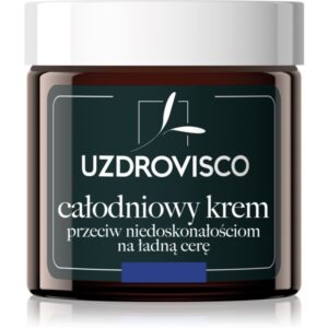 Uzdrovisco Violet All-Day Cream crema de zi hidratanta pentru pielea cu imperfectiuni 50 ml-ro