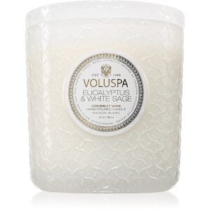 VOLUSPA Maison Blanc Eucalyptus & White Sage lumânare parfumată 850 g-Țena