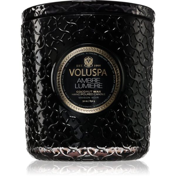 VOLUSPA Maison Noir Ambre Lumiere lumânare parfumată 850 g-Țena