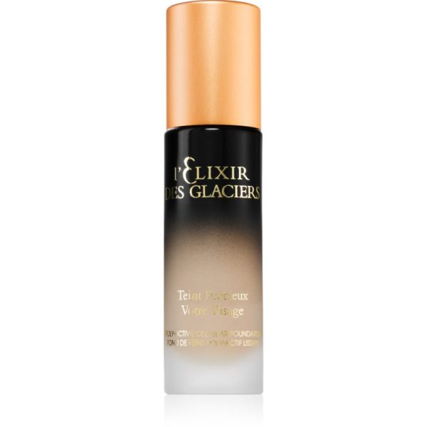 Valmont l' Elixir Des Glaciers Teint Précieux fond de ten cu acoperire ridicată pentru netezirea pielii si inchiderea porilor culoare Sandy Beige in P-ro