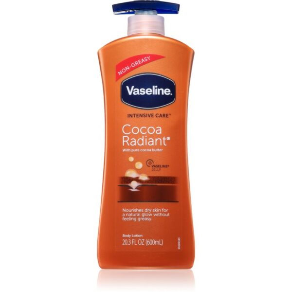 Vaseline Cocoa Radiant Body Lotion lapte de corp pentru piele uscata 600 ml-Țena