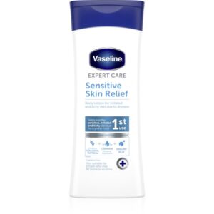 Vaseline Sensitive Skin Relief lotiune de corp hidratant pentru piele uscată și senzația de mâncărime 400 ml-ro