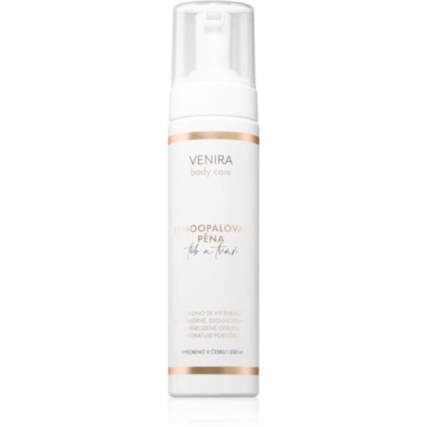 Venira Self-Tanning Foam spuma autobronzanta corp si fata 200 ml-ro