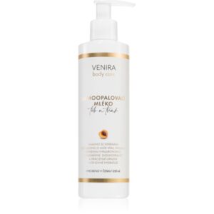Venira Self-Tanning Lotion lotiune autobronzanta pentru corp si fata Apricot 250 ml-Țena