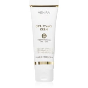 Venira Sunscreen SPF 50 cremă pentru plaja cu filtru UVA si UVB 50 ml-Țena