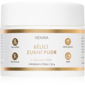 Venira Whitening tooth powder pudră cu cărbune activ