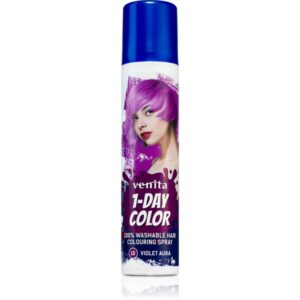 Venita 1-Day Color spray colorat pentru păr culoare No. 10 - Violet Aura 50 ml-ro